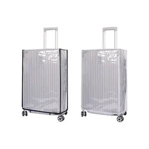 ( )오염방지 캐리어 보호 투명 커버 스크래치 케이스 24in 방수 스크래치방지 덮개 여행 찍힘