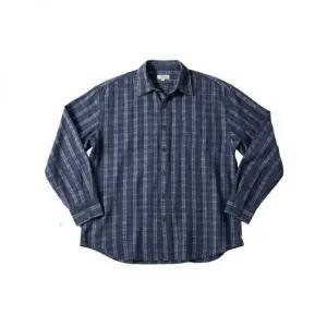 [아워 레가시]아워레가시 체크 프리즈 패턴 오버사이즈 셔츠 153581222