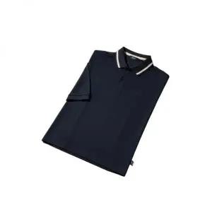 [휴고보스] 스트라이프 칼라 슬림 핏 코튼 폴로 셔츠 153582213