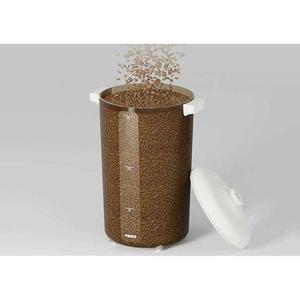 사료통 애견 강아지 고양이 양계장 자동 여물통 사료보관통 자동급식기 진공사료통