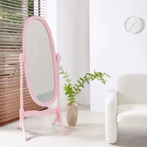 애슐리 원목 엔틱 파스텔톤 전신거울 3colors