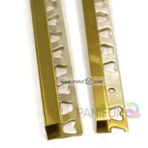 틴틴 정사각 스텐재료분리대 금색 바닥분리대 바닥마감재 타일코너비드