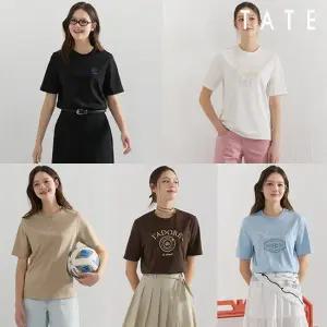 테이트 26SS 여성 아트웍 티셔츠 5종