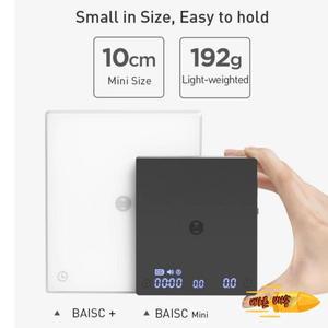 TIMEMORE Store 블랙 미러 미니 새로운 에스프레소 커피 음식 주방 규모 시간 USB 경량 디지털 규모