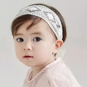 로맨틱 아동 자수 헤어밴드 4종1세트 원사이즈 베이비 유아 신생아러블리