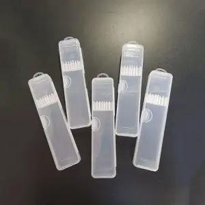 (색상 투명5p)휴대용 수저 보관 케이스 5p 투명 수저통 수납함 도시락