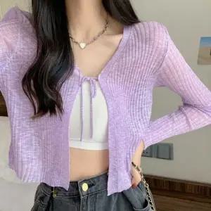 여자 봄 여름 데이트 룩 리본 골지 가디건 사무 예쁜 디건 실가 카 니트 여성 곳의류 코디