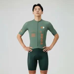 MCN 파인트리 반팔+4부빕숏 자전거의류세트