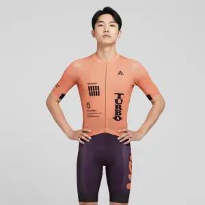 MCN 아프리코트 반팔+4부빕숏 자전거의류세트