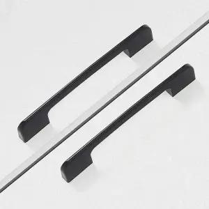 모던시크 옷장 서랍 장롱 2구 블랙 가구손잡이 4세트 화장대손잡이