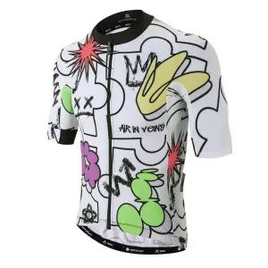 MCN 카툰 반팔져지 자전거의류상의