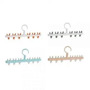 ( )6구 집게형 옷걸이 모자걸이 양말건조대_24629965