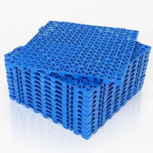 DLYPLUS 모듈식 연동 배수 타일 구멍이 있는 12개의 11.6인치 x 논슬립 스플라이싱 매트 욕실 주방 데크