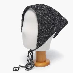 [신상오픈런]여성 수제 반짝이는 니트 삼각 모자 (33650401)