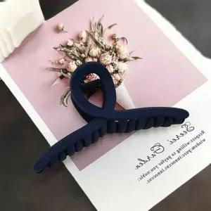 [신상오픈런]여성용 심플한 멀티컬러 무광 헤어핀 올림머리 집게핀 (41033884)