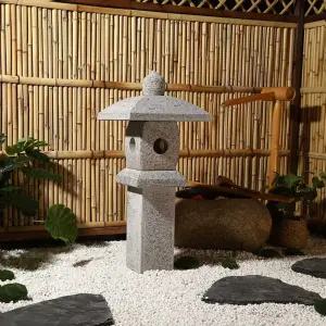 인테리어 야외 조경석 한옥 사진 정원 공원 석등