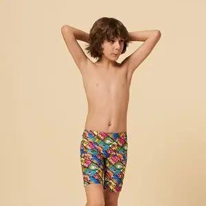 [셀러허브 스포츠레저]랠리 남아동 5부 수영복 J385230 실내수영 남아용