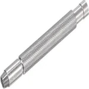 uxcell 시계 크라운 와인더 도구 5-6mm 수동 기계식 와인딩 악기 실버 스테인리스 스틸 수리 도우미