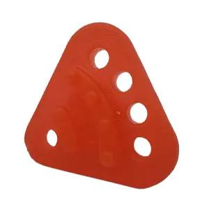 플렉시 그립 손 손가락 팔뚝 운동기 - 빨간색