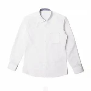 [모로엠] 남성 슬림핏 화이트 오피스 셔츠 DMG-SHA-Q4530805