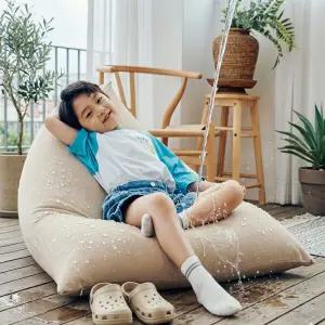 생활특권 방수 어린이 빈백 삼각모양 아기 유아용 키즈 주니어 유치원 학교