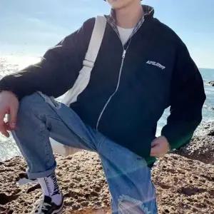 간절기 남성간절기점퍼 집업 사파리바람막이 남자봄잠바봄점퍼 바람막이 남자