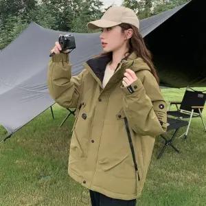 폴라 가드 겨울 바람막이 남녀공용 아웃도어 겨울점퍼 경량 바람막이 잠바 항공 겨울 점퍼 누빔자켓 여성