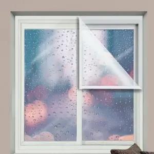 ( )찍찍이 창문 문풍 외풍차단 막 한파대비 바람막이 바람 130x156cm 외풍 방풍막