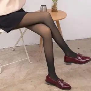 겨울철 보온 방한 안감 기모 스타킹 타이즈 고리형 WFGJQB1