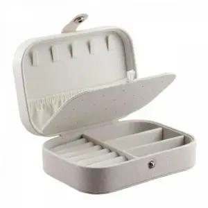 ( )데일리 악세사리 보관함 휴대용 주얼리 보관함 귀걸이 목걸이 반지 정리함