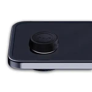 PUK 모바일 게이밍 썸스틱 엄지손가락과 보호 뚜껑이 있는 휴대폰용 마그네틱 조이스틱 지연 제로 iOS 및