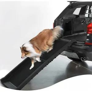 강아지 경사로 대형견 자동차 애견 리트리버 슬라이드