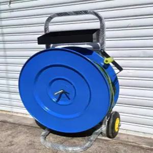 pp밴드 거치대 PET밴드 트롤리 그린 PP밴드 노끈 밴딩기