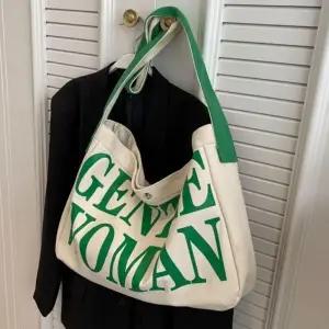 ( )여성 데일리 숄더 대학생 여행용 에코 백 그린 여행용에코백 가방 20대 여자 데일리백