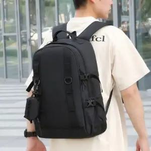 (색상 블랙)남성 여행용 백팩 남자 대학생 직장인 헬스 가방 블랙 여행용백팩 남자백팩 여행백팩