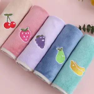 어린이집 유치원 고리 수건 5종세트 주방 과일자수