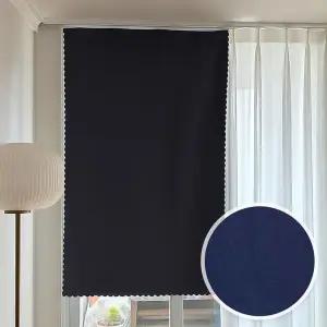 [하프클럽/셀러허브]붙이는 찍찍이 암막커튼 차콜