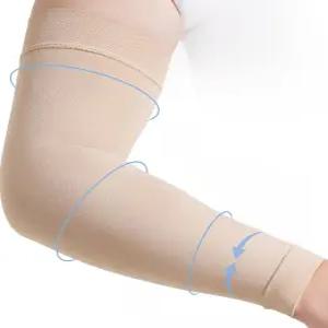 부종 및 순환 개선을 위한 여성용 15-20mmHg 림프부종 압박 팔 소매