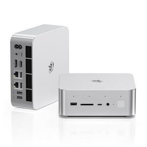 Beelink GTi13 울트라 미니 PC, 인텔 코어 i9-13900HK(14C / 20T, 최대 5.4GHz), 32GB DDR5 RAM 1TB PCle4.0 SSD, GTI 컴퓨터 지원 4K@144Hz /AI 칩 음성 상호작용 스피커 지문 센서