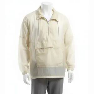 오라리 워시드 수퍼 라이트 에어리 나일론 아노락 아이보리 베이지 A24AP03SN