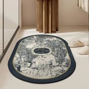 ( )현관 욕실 주방 부엌 인테리어 규조토 발매트 네이비 규조토발 카페발 욕실발 화장실 구조