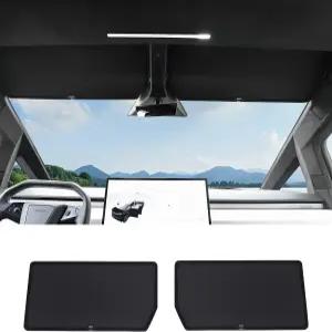 2026년형 사이버트럭 선쉐이드 윈드실드 선바이저 2024 테슬라 커스텀 핏 전면 유리창 열과 자외선 차단