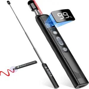 터치스크린 스타일러스 펜과 텔레스코픽 포인터 스틱이 있는 무선 프레젠테이션 리모컨 디지털