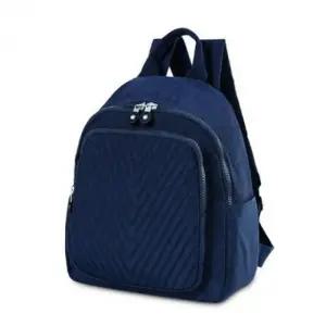 ( )네이비 미니 가방 가벼운 여행 수납 배낭 캐주얼