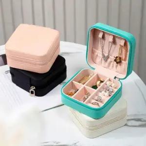 지퍼형 미니 악세서리 여행용 쥬얼리 보관함 보석함