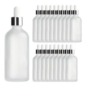 실버 뚜껑 100ml 20개 스포이드 불투명 공병 향수용기