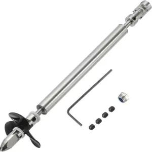 메카닉시 드라이브 샤프트 W 프로펠러 유니버설 조인트 L150mm L100mm 슬리브 D36mm 스테인리스 스틸 3단