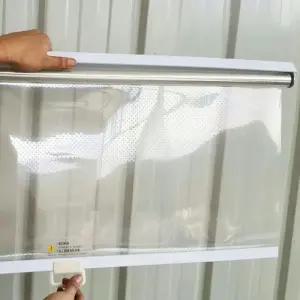 쇼케이스 롤스크린 가림막 채소 투명 업소용 블라인드 냉장고 반찬