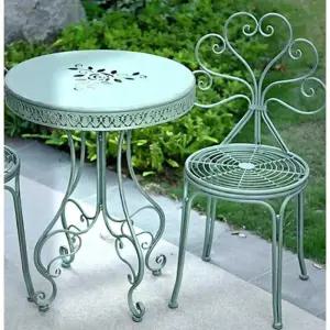 야외 테라스 테이블 의자 세트 철제 티테이블 프로방스 펜션 베란다 몽땅