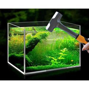 릴 어항 대형수조 마리모통 소품 유어 플라스틱수조 앵크 뚜껑 낮은 진열대